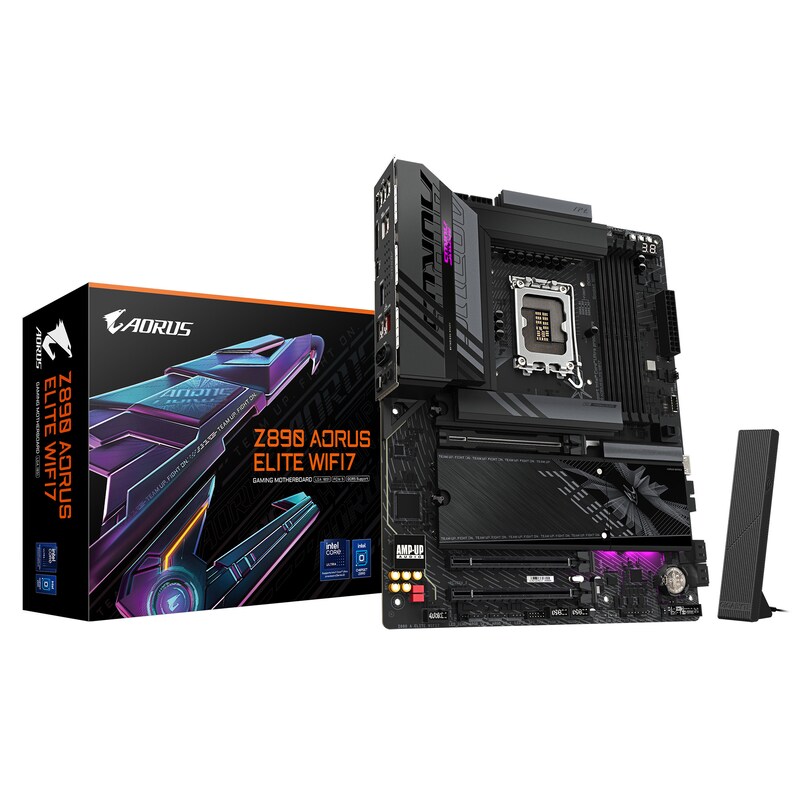 GIGABYTE Z890 A ELITE WIFI7 ATX Mainboard Sockel 1851 TB4/HDMI/WIFI7