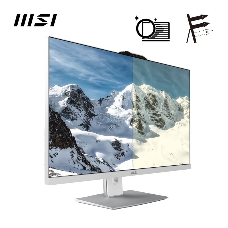 MSI Modern AM272P 1M-838DE Core 5-120U 8GB/512GB SSD 27" IPS Win 11 Pro weiß