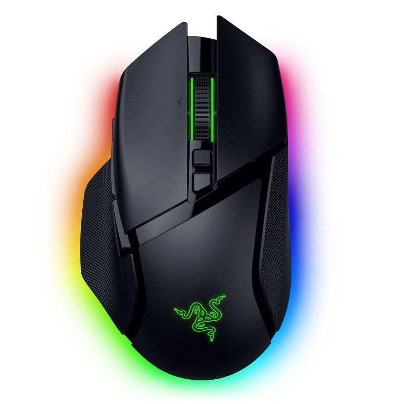 RAZER Basilisk V3 Pro 35K Schwarz - Voll anpassbare kabellose ergonomische Gaming-Maus