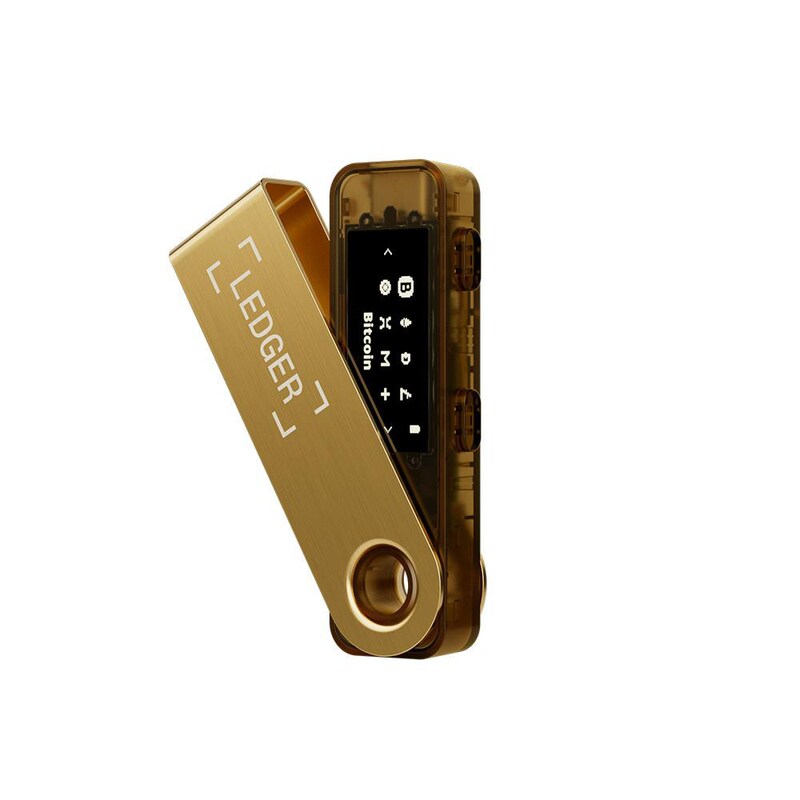 Ledger Nano S Plus Krypto-Hardware-Geldbörse Plus Gold