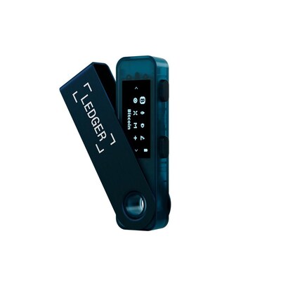 Ledger Nano S Plus Krypto-Hardware-Geldbörse Sapphire Blue