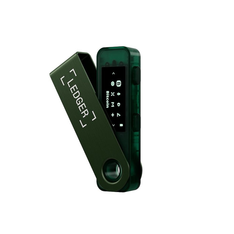 Ledger Nano S Plus Krypto-Hardware-Geldbörse Emerald Green