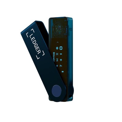 Ledger Nano X Krypto-Hardware-Geldbörse Sapphire Blue