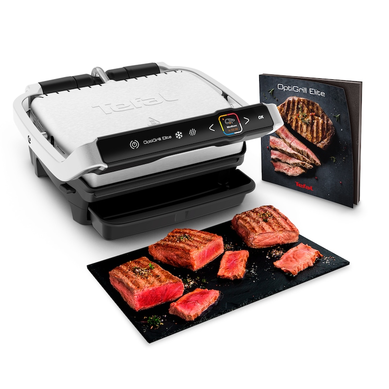 Tefal GC750D OptiGrill Elite Kontaktgrill