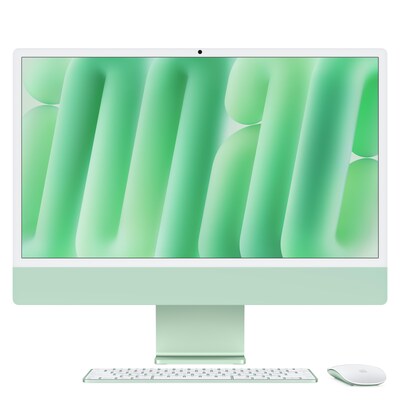 Apple iMac 24" Retina 4,5K 2024 M4/16/256GB 8C GPU Grün MWUE3D/A