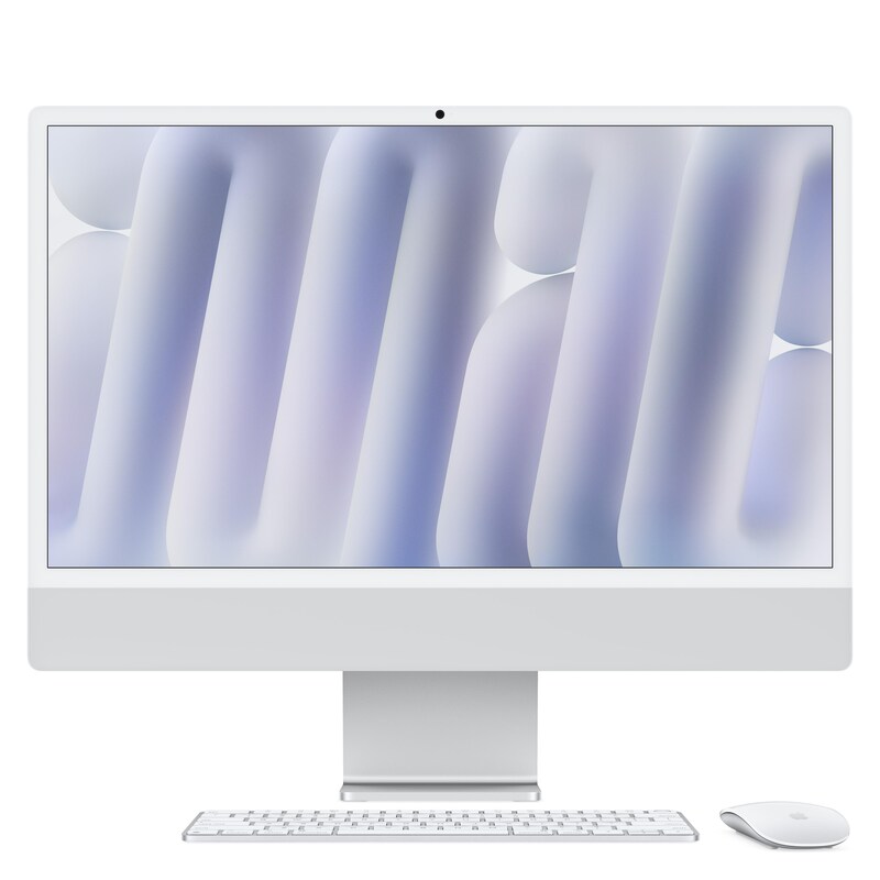 Apple iMac 24" Retina 4,5K 2024 M4/16/256GB 10C GPU Silber MWUU3D/A