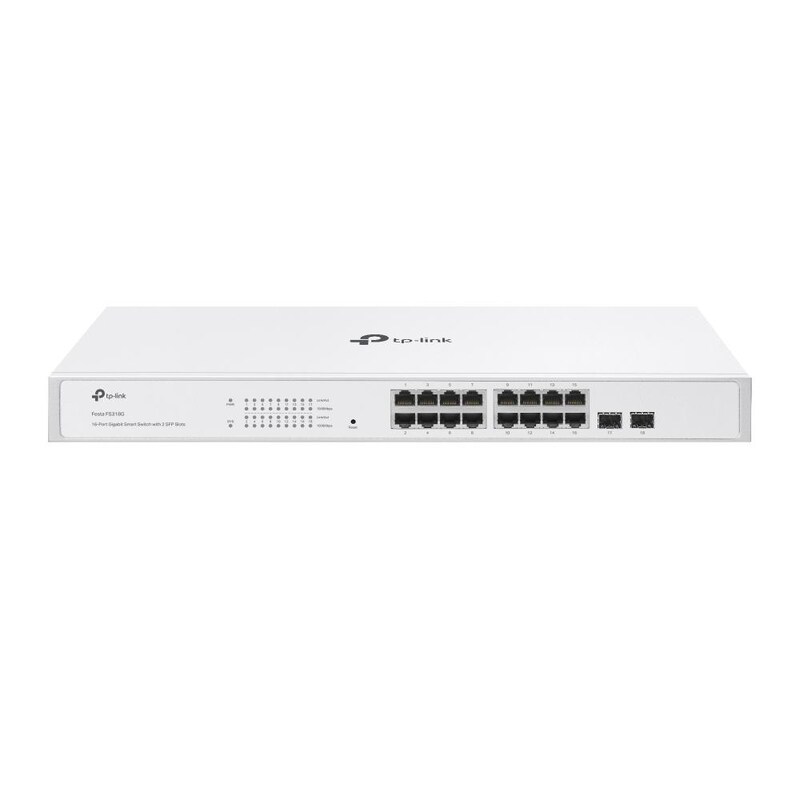 TP-Link Festa FS318G 16-Port Gigabit Smart Switch with 2 SFP Slots