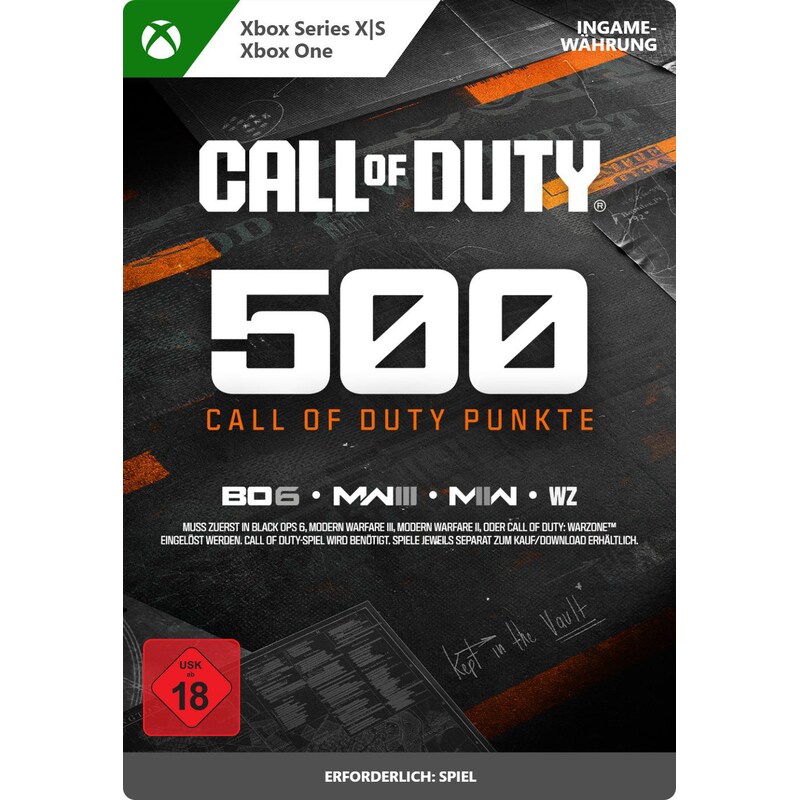 Call of Duty Points 500 - XBox - Digital Code