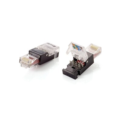 EQUIP 121165 Werkzeugfreier RJ45-Stecker, Cat.6, 2pcs/pack