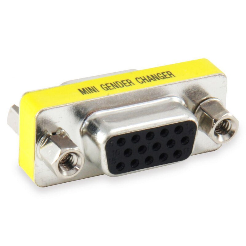 EQUIP 124321 HD15 VGA Gender Changer Coupler Buchse auf Buchse