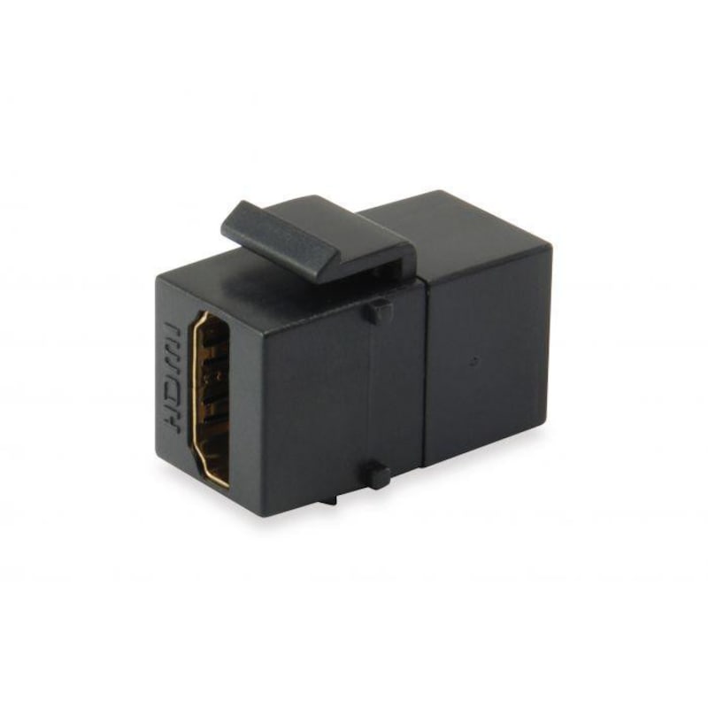 HD IG günstig Kaufen-EQUIP 769402 HDMI Keystone Verbinder. EQUIP 769402 HDMI Keystone Verbinder <![CDATA[• HDMI-Koppler für Platten- und Wandplattenmontage • Keystone Style Schnappbefestigung • Verkaufseinheit: 8pcs / pack]]>. 
