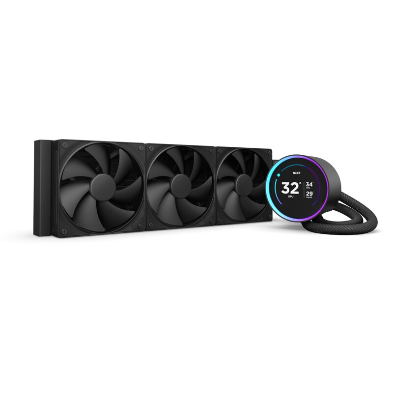 NZXT Kraken Elite 360 (2024) AiO-Wasserkühler in schwarz