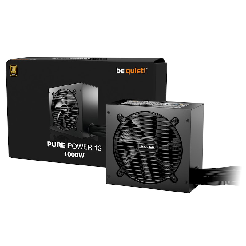 be quiet! Pure Power 12 1000 Watt Netzteil 80+ Gold ATX 3.1 PCIe 5.1