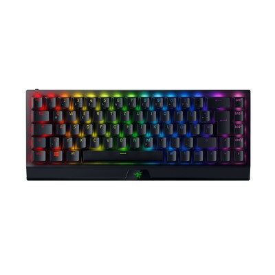 RAZER BlackWidow V3 Mini HyperSpeed Yellow-Switch (Linear), 65 %-Format mit Razer Chroma™ RGB