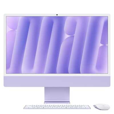 Apple iMac 24" Retina 4,5K 2024 M4/16/512GB 10C GPU Violett Eng Int NUM BTO