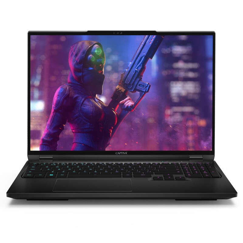 Captiva Highend Gaming I86-496 16" WQXGA i9-14900HX 16GB/1TB SSD RTX4070 Win 11