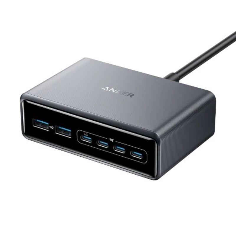 Anker Prime Ladegerät 200W 6 Ports GaN