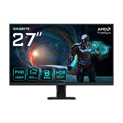 Gigabyte GS27FA 68,6cm (27") FHD IPS Gaming Monitor 16:9 HDMI/DP 180Hz HDR Sync