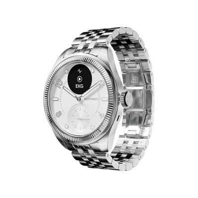 Withings ScanWatch Nova Brilliant 39mm Titanium Silver