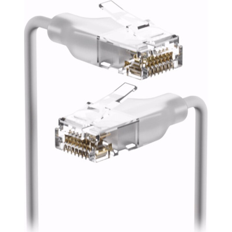 Ubiquiti UniFi Patch Kabel Cat6 RJ45/ RJ45, 0,3m weiß