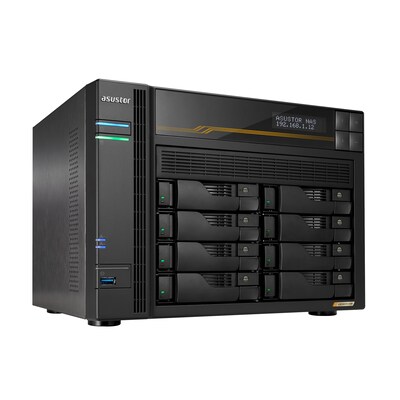 ASUSTOR AS6808T Gen3 Lockerstor 8 NAS System 8-bay