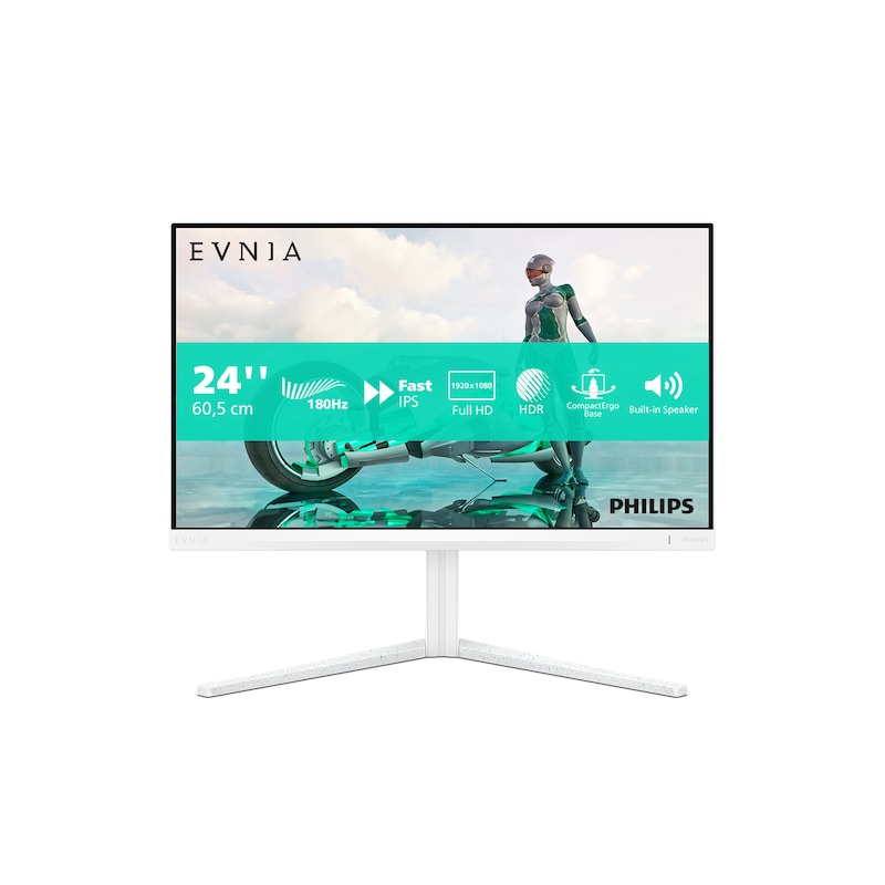 DisplayPort/HDMI günstig Kaufen-Philips Evnia 24M2N3201A 60,5cm (23.8") FHD IPS Gaming Monitor 16:9 HDMI/DP 180Hz 0.5ms (MPRT) Sync. Philips Evnia 24M2N3201A 60,5cm (23.8") FHD IPS Gaming Monitor 16:9 HDMI/DP 180Hz 0.5ms (MPRT) Sync <![CDATA[• Energieeffizienzklasse: E • 60.5 cm