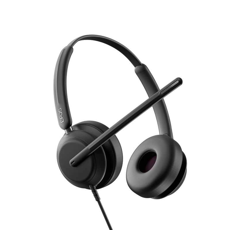 EPOS IMPACT 760T Stereo-Headset - MS-Teams-Version, USB-C/-A inkl. Inline-Controller, BrainAdapt™-Technologie, EPOS AI™,