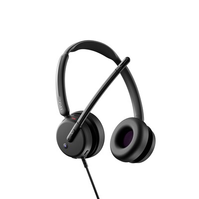 EPOS IMPACT 460T Stereo-Headset - MS-Teams-Version, USB-C/-A, EPOS ActiveGard®-Technologie, Einseitiges Busylight, Lift-to-Mute Funktion, Stummschalt-LED am Mikrofon