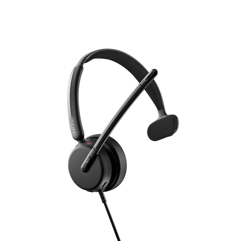 Epos Impact 430 Mono-Headset - Uc-Version, Usb-C/-A, Activegard®-Technologie, Einseitiges Busylight, Lift-To-Mute Funktion, Stummschalt-Led Am Mikrofon 1001252