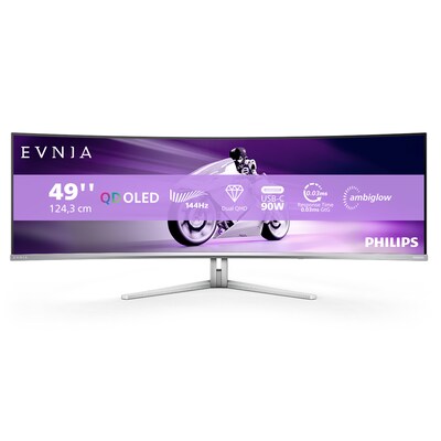 Philips Evnia 49M2C8900L 124,3cm (48,9") WQHD OLED Gaming Monitor 32:9 HDMI/DP/USB 144Hz 0.03ms (MPRT) Sync