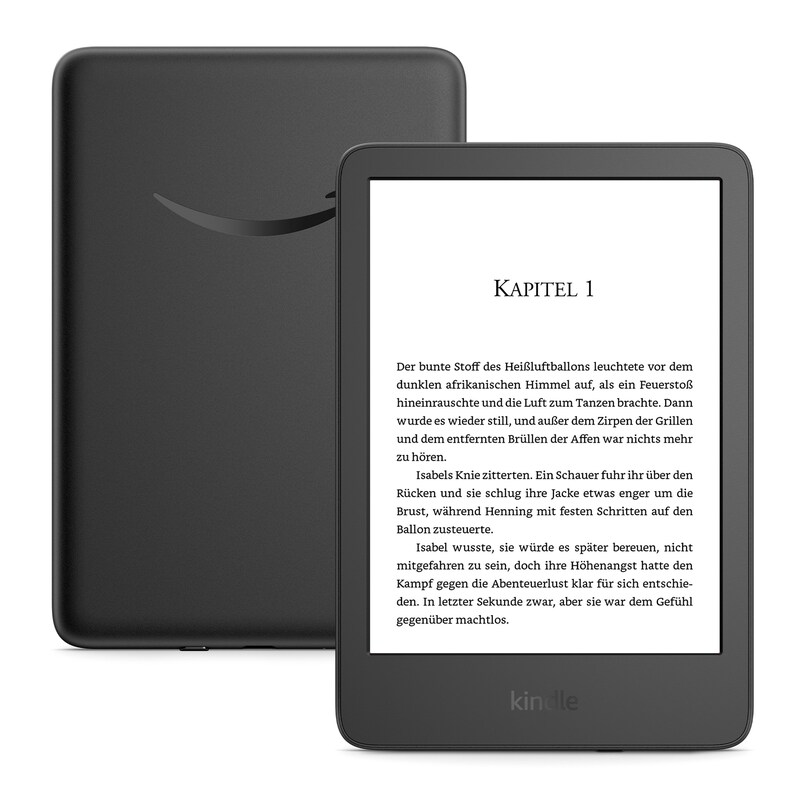 Amazon Kindle 16 GB mit Werbung, schwarz