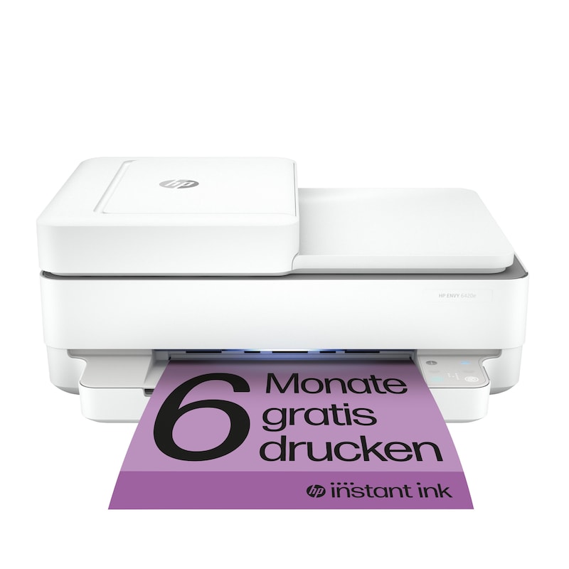 HP ENVY 6420e Multifunktionsdrucker Scanner Kopierer WLAN Instant Ink