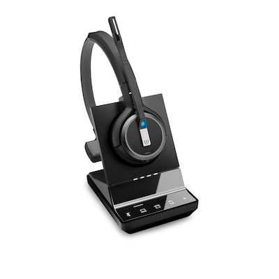 EPOS IMPACT SDW 5035 Mono-DECT-Headset - UC-Version, EPOS ActiveGard®-Technologie, Dual-Konnektivität, Noice Cancelling, Multi-Connect, inkl. Basisstation