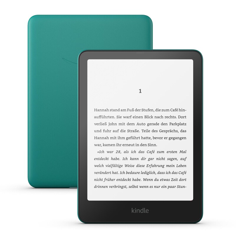 Amazon Kindle Paperwhite 16 GB mit Werbung, jadegrün
