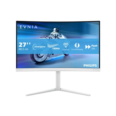 Philips Evnia 27M2C5501 68,5cm (27") QHD VA Gaming Monitor 16:9 HDMI/DP 180Hz 1ms (MPRT) Sync