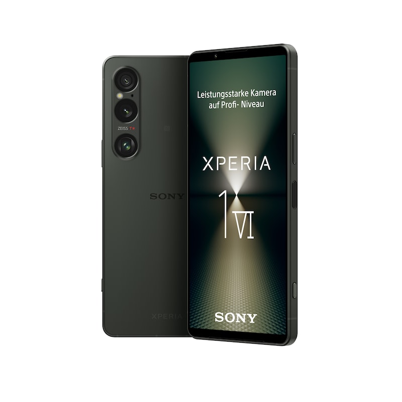 Sony Xperia 1 VI grün 5G Dual-SIM Android 14.0 Smartphone XQEC54EUKCG.GC