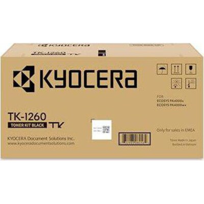 Kyocera Original TK-1260 / 1T0C150NL0 Toner Schwarz für ca. 10.000 Seiten