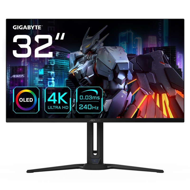 Gigabyte Aorus FO32U2 80cm (31,5") 4K OLED Gaming Monitor 16:9 HDMI/DP/USB-C 240Hz 0,03ms