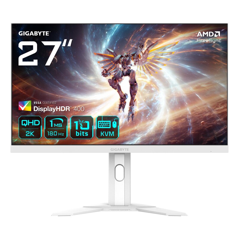 Gigabyte M27QA ICE 68,6cm (27") QHD SS-IPS Gaming Monitor 16:9 HDMI/DP 180Hz 1ms Sync