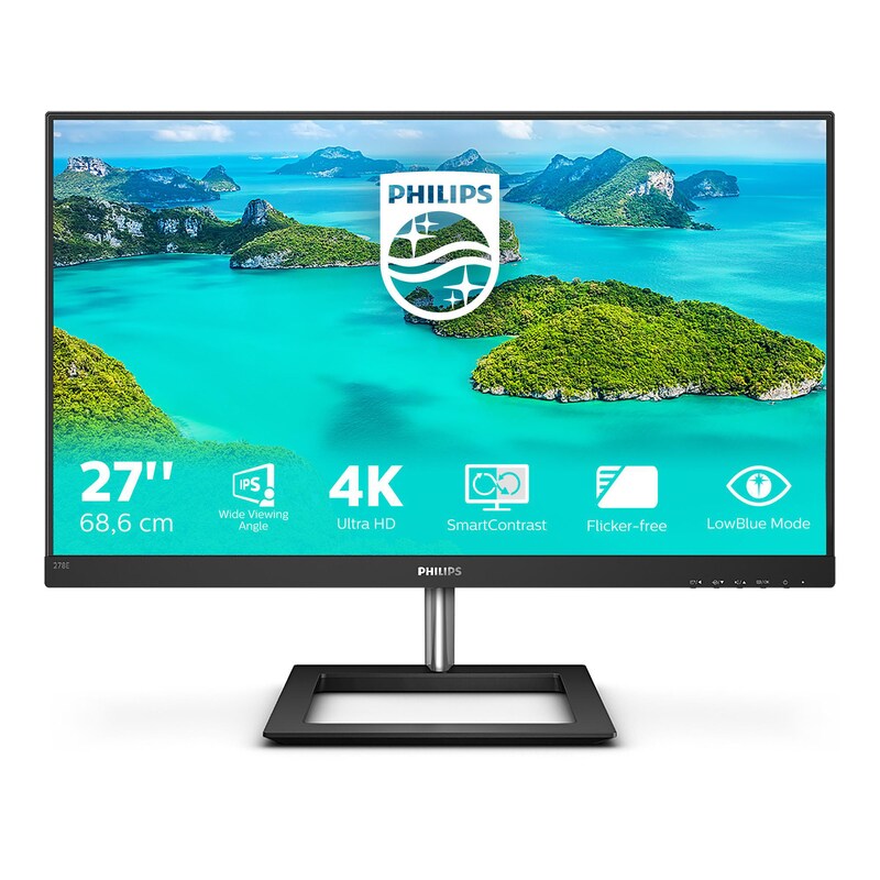 Philips 278E1A 68,6cm (27") UHD IPS Business Monitor 16:9 HDMI/DP 60Hz 4ms (MPRT) Sync