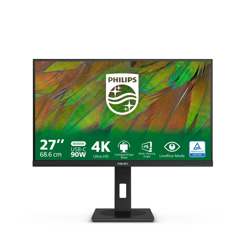 Philips 27B1U3900 68,6cm (27") UHD IPS Business Monitor 16:9 HDMI/DP/USB 60Hz 4ms (MPRT) Sync