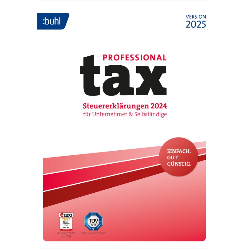 Buhl Data tax Professional 2025 | Download & Produktschlüssel