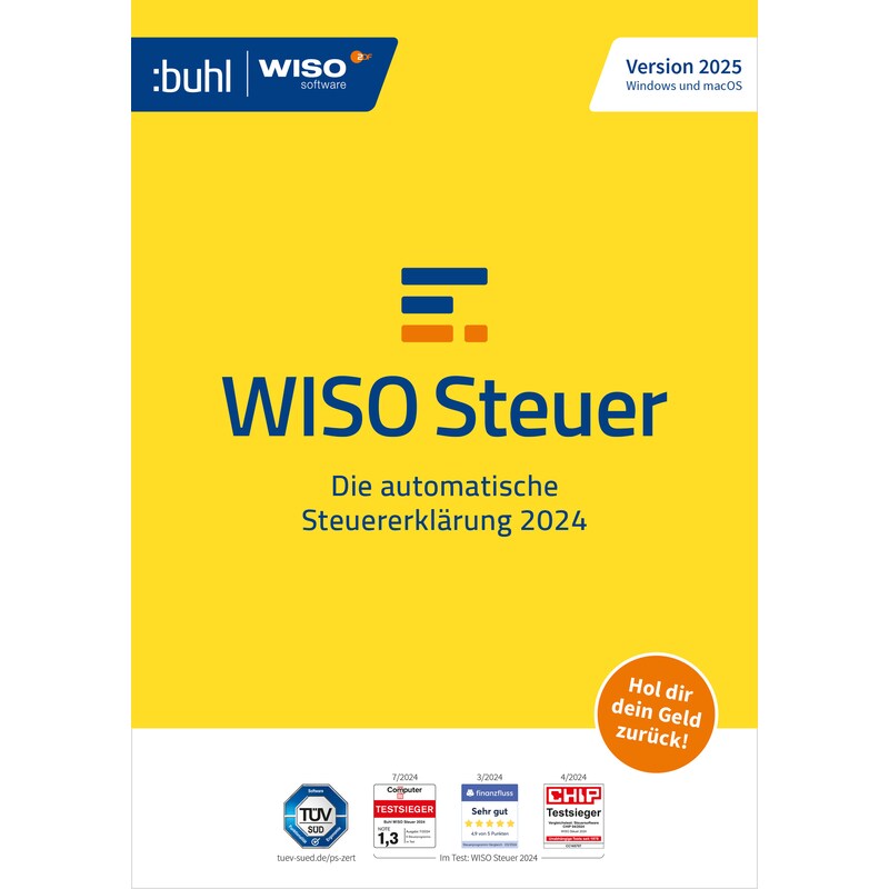 Buhl Data WISO Steuer 2025 | Download & Produktschlüssel