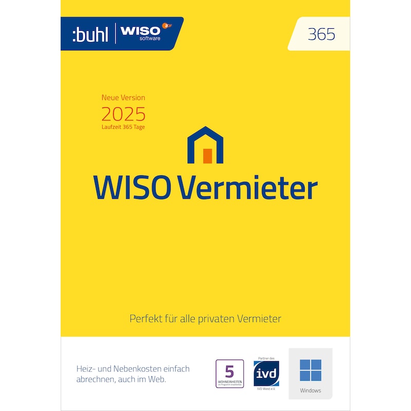 Buhl Data WISO Vermieter 2025 | Download & Produktschlüssel