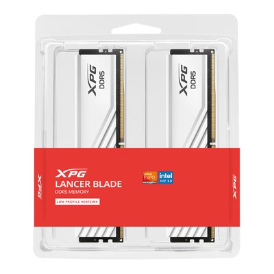 16GB (2x8GB) ADATA Lancer Blade White DDR5-6000 CL34 RAM Gaming Arbeitsspeicher