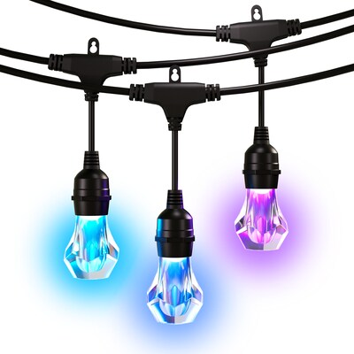 Nanoleaf Essentials Matter Smart Multicolour Outdoor String Light Expansion Pack 15m