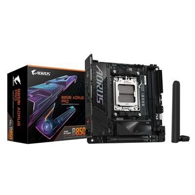 GIGABYTE B850I AORUS PRO mITX Mainboard Sockel AM5 WIFI7/HDMI