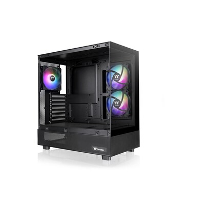 THERMALTAKE View 270 Plus TG ARGB Mid Tower E-ATX Gehäuse Sichtfenster schwarz