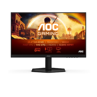 AOC 24G42E 60,5cm (23,8“) FHD IPS Gaming Monitor 16:9 HDMI/DP 180Hz 1ms G-Sync