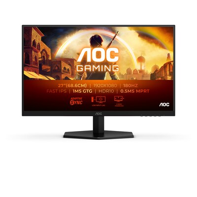 AOC 27G42E 68,6cm (27“) FHD IPS Gaming Monitor 16:9 HDMI/DP 180Hz 1ms G-Sync